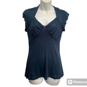 Kenar Sleeveless Teal Top. Size small